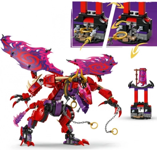 Drakono išlaisvinimas naudojant prizmatinius ašmenis