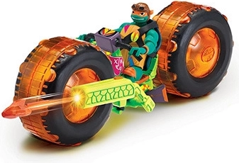 Futuristinis Vėžliukų Ninzdžių motociklas