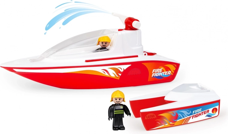 Purškianti vandens patranka aktyviam gesinimui