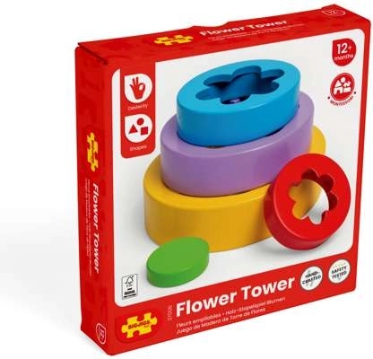Creative flower stacking