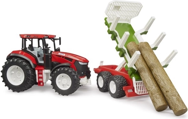 Pasvirusi priekaba lengvam iškrovimui