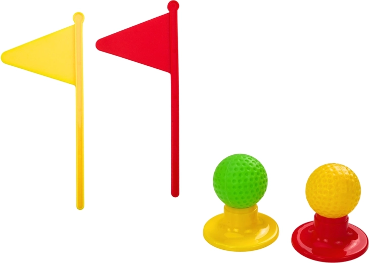 Realistic holes and flags