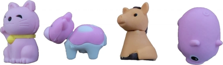 Pastel animals for a soft style