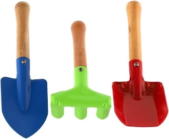 Patvarios metalinės galvutės, patogios medinės rankenos