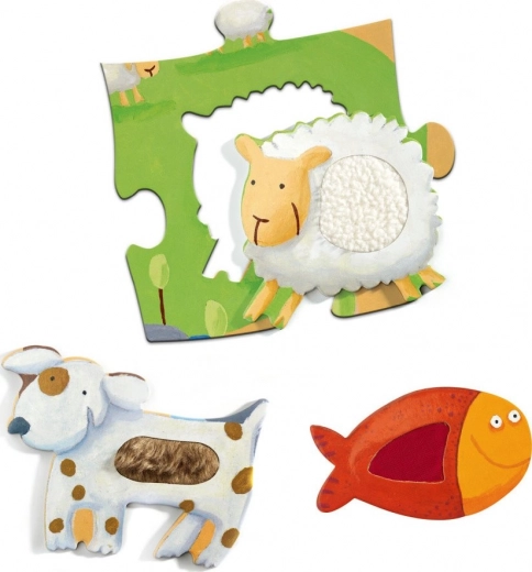 Didelės, lengvai sugriebiamos detalės