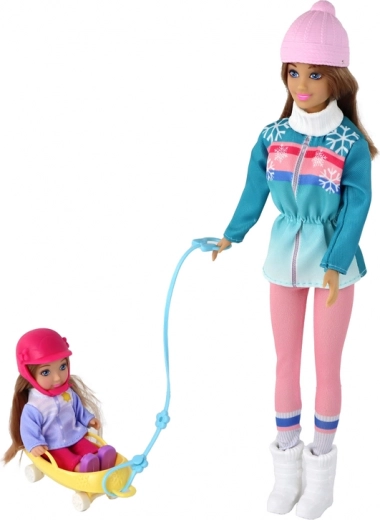 Žiemos nuotykiai ant rogutės