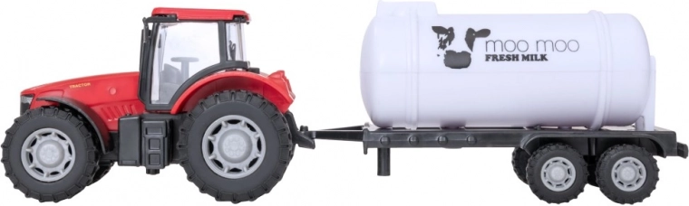 Tractor with tanker for farm fun