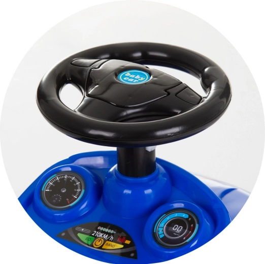 Linksmos melodijos ir realistiškas vairas