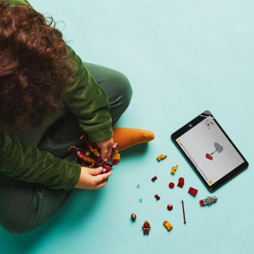 Interaktyvi statyba su LEGO Builder programėle