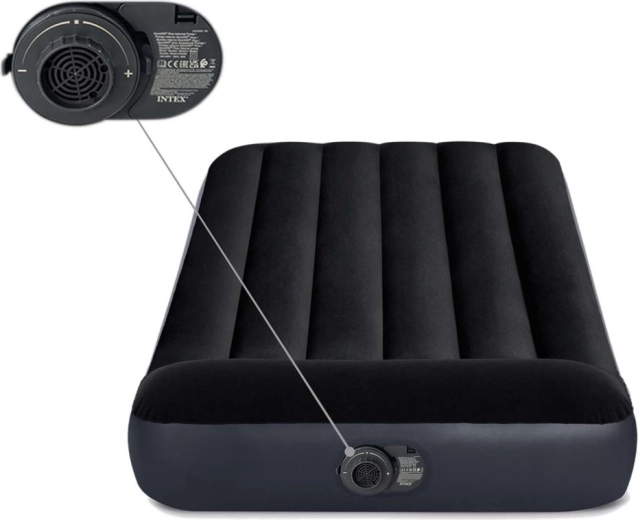 Integruotas elektrinis siurblys – pripūsite per kelias minutes