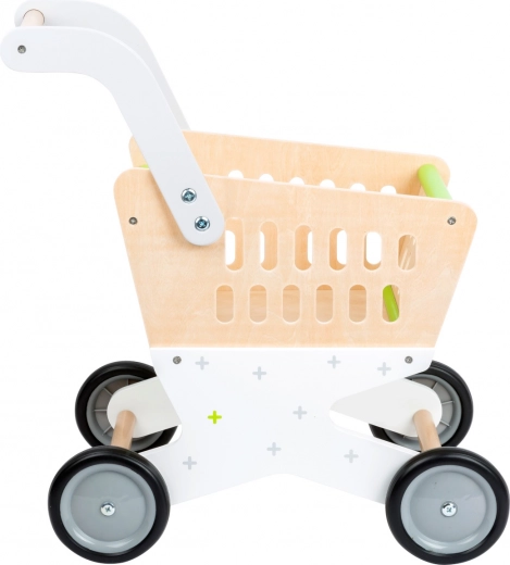 Spacious basket for creative play