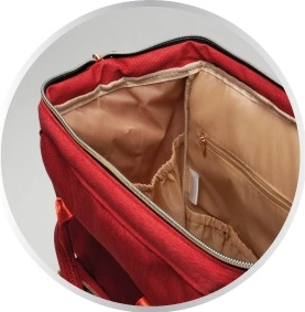 Praktiška organizacija ir vandeniui atspari kišenė