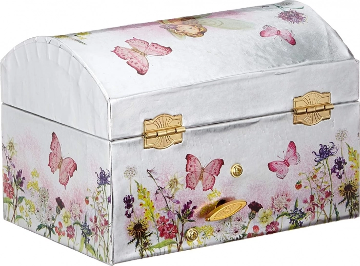 Elegantiška žydinčios pievos išvaizda