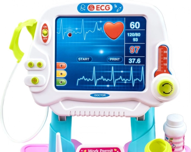 Interaktyvus medicininis skydelis su šviesomis ir garsais