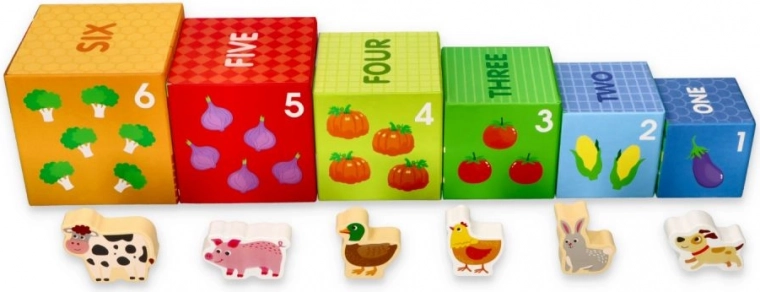 Mokymasis per žaidimą: skaičiai, vaisiai ir ūkis