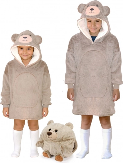 Praktiška priekinė kišenė rankoms sušildyti