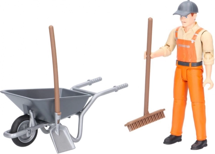 Kelininko figūrėlė ir gausūs priedai