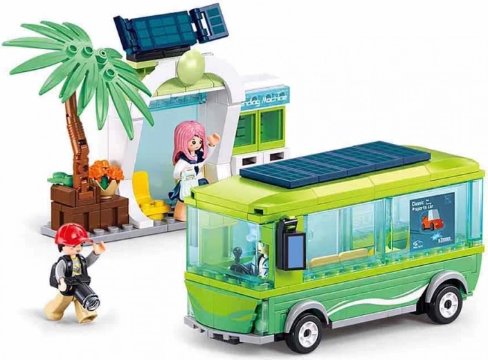 Eco-friendly transport in play