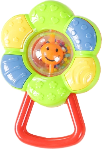 Gėlytės formos barškutis