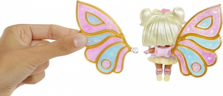 Mielas lėlytė su nuimamais sparnais