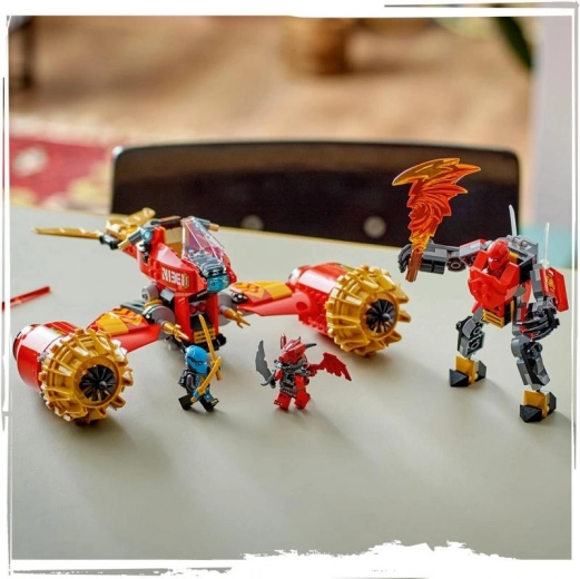 Judantis mechas su ginklais