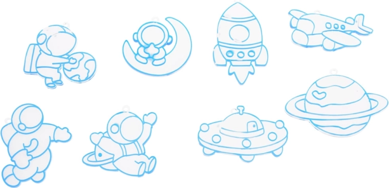 24 formos: kosmosas, dinozaurai ir automobiliai