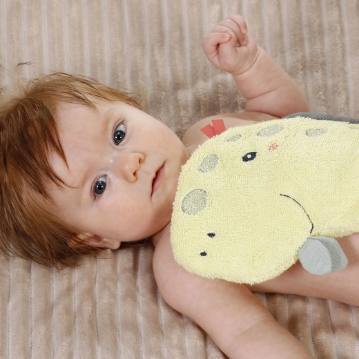 Lėlytė-pirštinė po maudynių