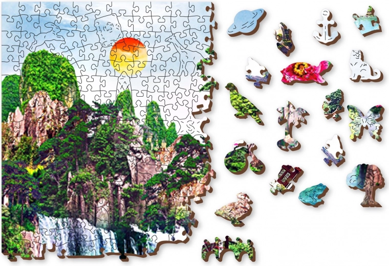 Double-sided 2-in-1 puzzle