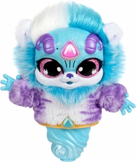 Mielas džinas Mixie su šviečiančiu brangakmeniu