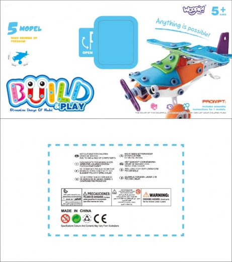 Išsami statybos rinkinio komplektacija