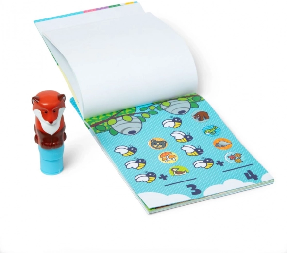 A book full of colorful tasks