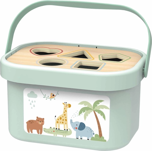 Rūšiavimo dėžutė su laikymo dangčiu