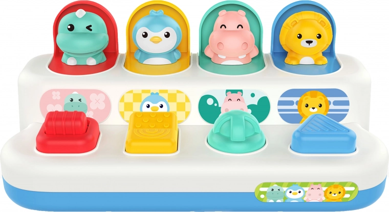 Spalvingas ir patvarus žaislas mažyliams