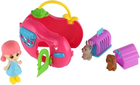 Nešiojamas namelis su rankena