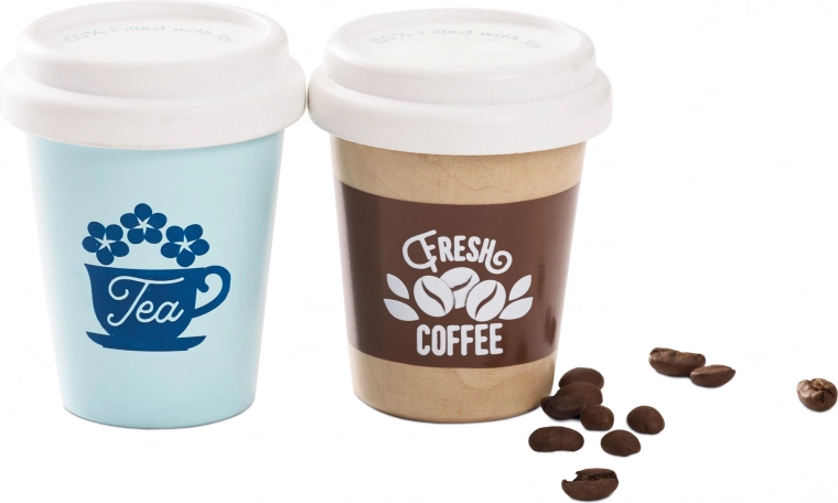 Tikroviški puodeliai su dangteliais