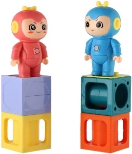 Žaidimo figūrėlės Nink ir Wink suteikia istoriją ir pramogą