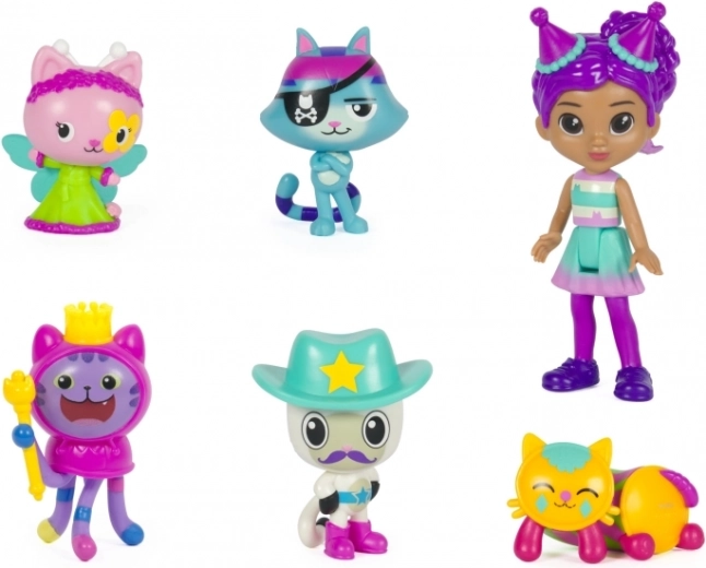 6 kolekcinės figūrėlės iškartiniam žaidimui