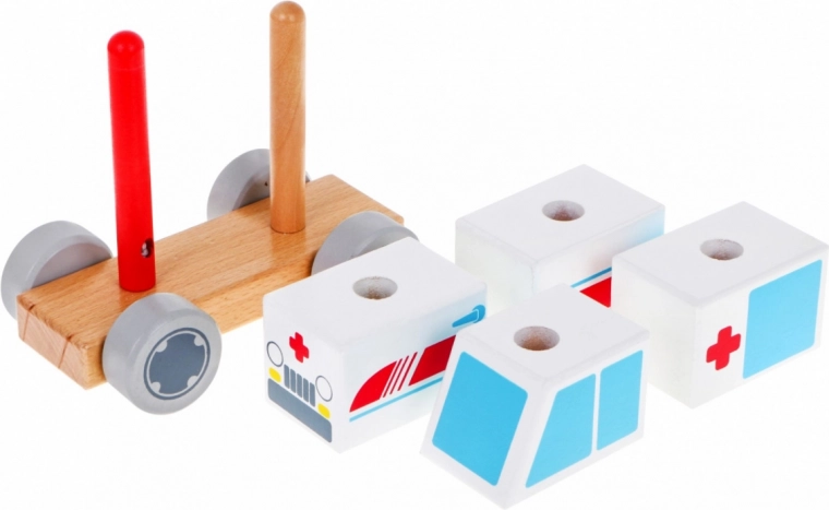 Peg-based stacking system