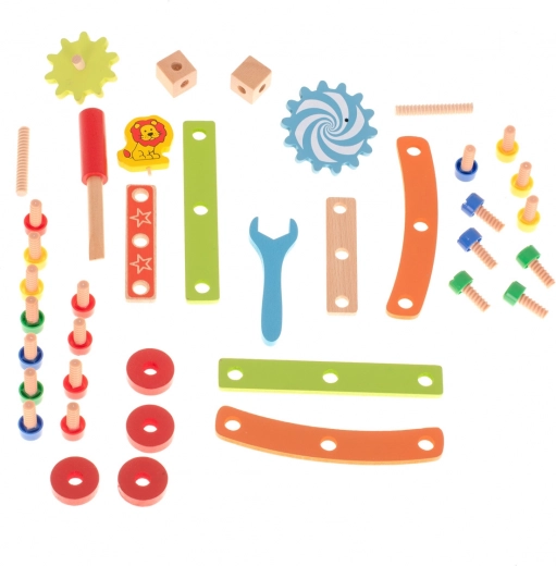 Pilnas įrankių ir tvirtinimo medžiagų komplektas