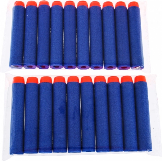 Saugūs putplasčio šoviniai – 20 vnt. rinkinyje