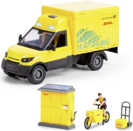 Realistiškas VOLVO automobilis DHL spalvose