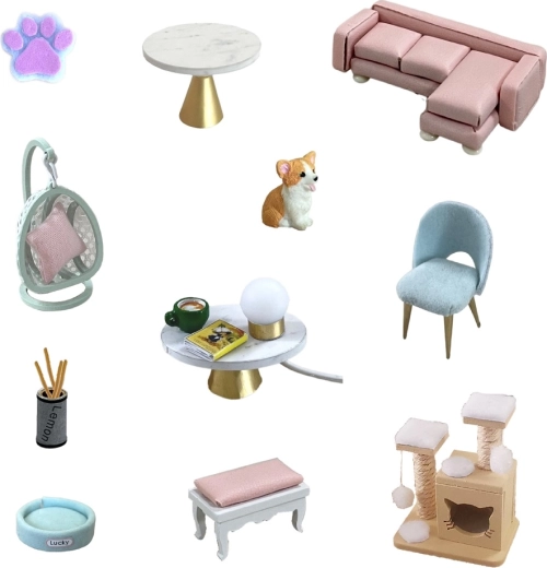 Stilingi baldai ir detalūs aksesuarai