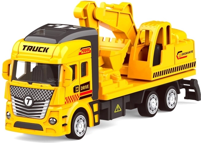 Ekskavatorius su funkcine išvaizda