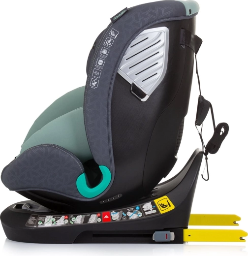 ISOFIX ir Top Tether tvirtam montavimui