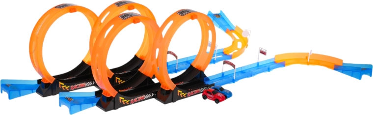 Speed, jumps, and loops on one track