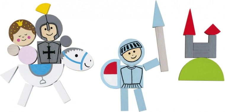 Create scenes on the magnetic board