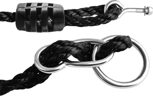 Reguliuojamas aukštis ir tvirtos virvės