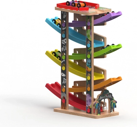 Greitas važiavimas 6 spalvotomis rampomis