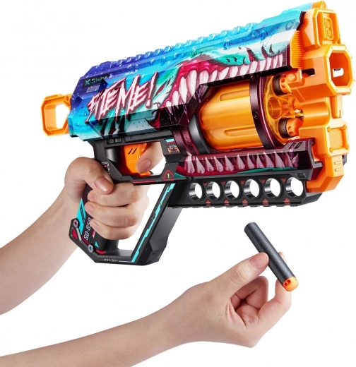 6-dart rotating drum