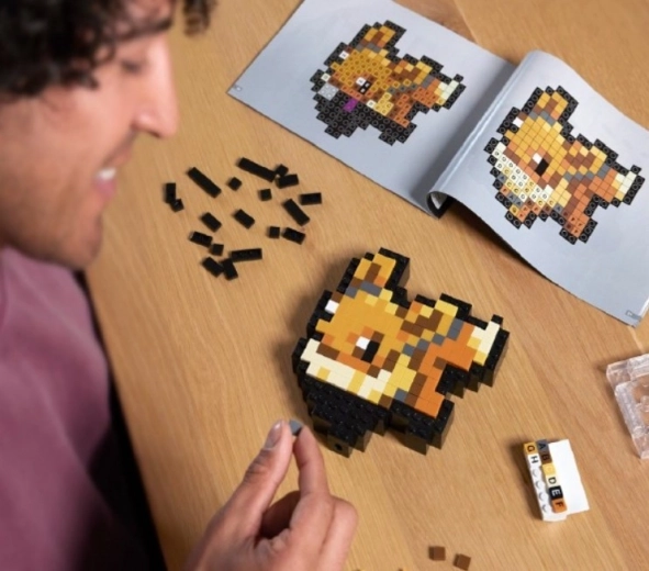 Kūrybiška konstrukcija iš smulkių detalių